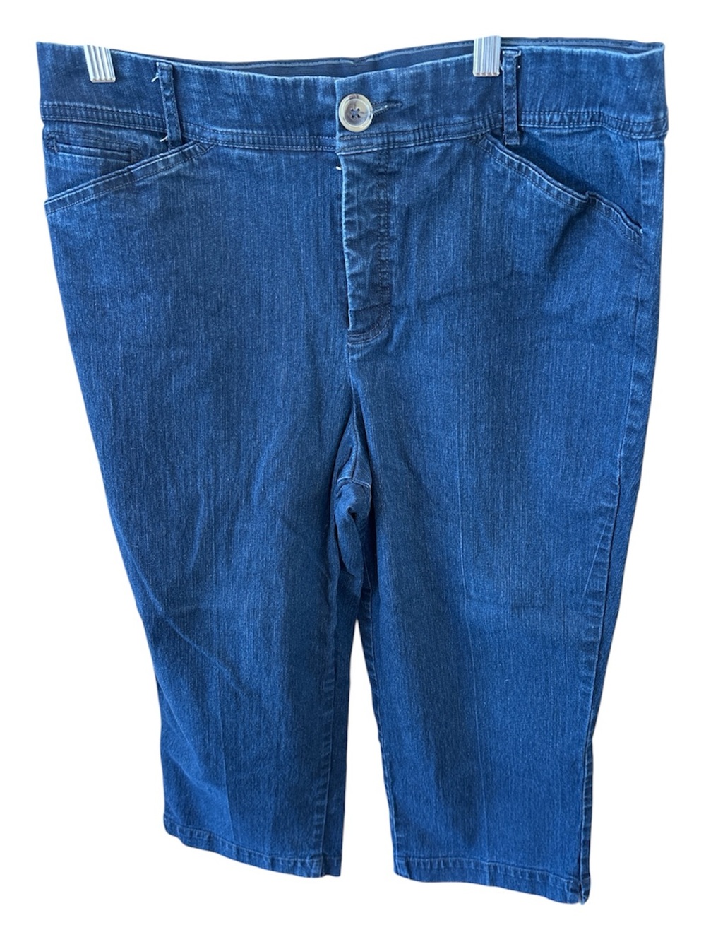 Christopher & Banks Dark Blue Cropped Jeans